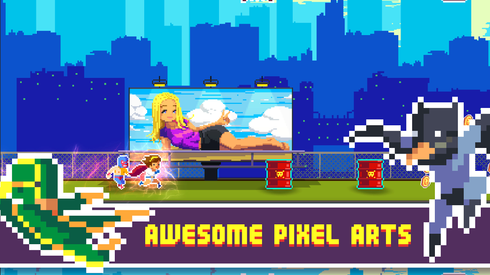 Pixel Super Heroes