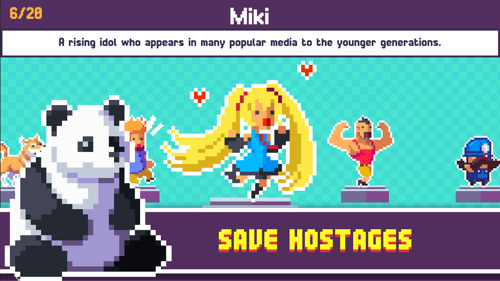 Pixel Super Heroes