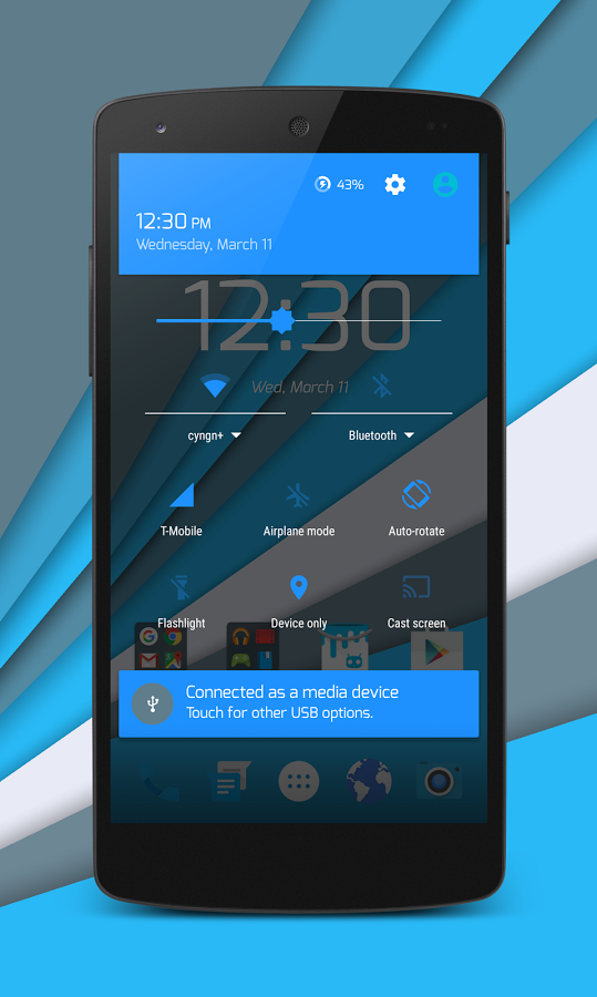 Pulsealop CM13 CM12 Theme