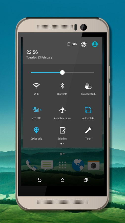 Sense 7 Default CM13 theme