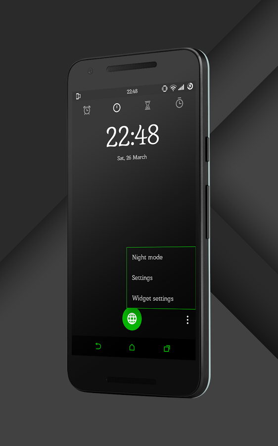 Sense Black/Green cm13 theme