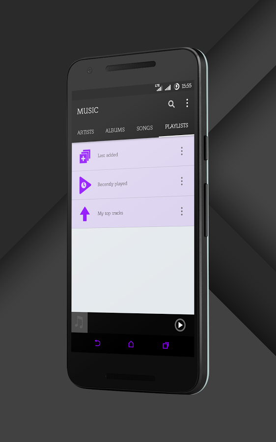 Sense Black/Purple cm13 theme