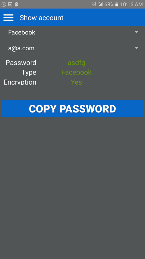 Password Saver