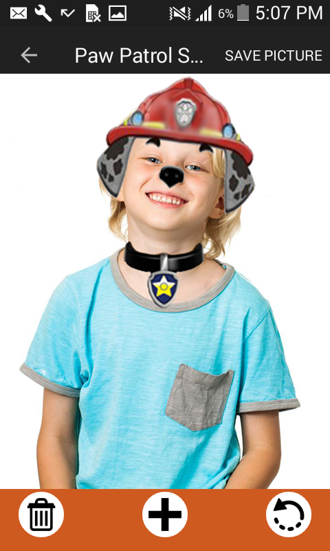 Sticker pics for Paw Patrol