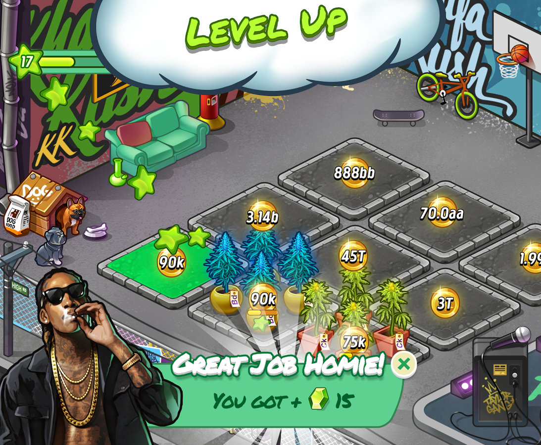 Wiz Khalifa's Weed Farm (Mod Coins)