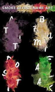 Smoke Effect Name Art