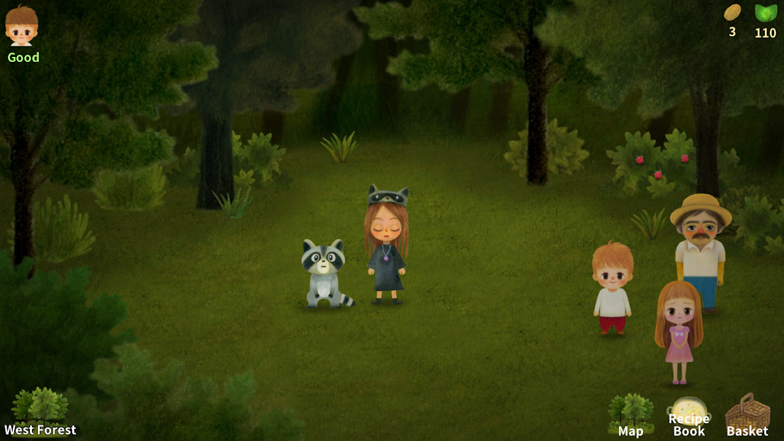 A Tale of Little Berry Forest: Fairy tale game