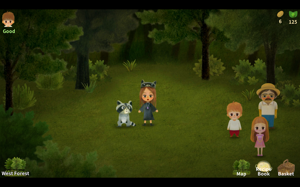 A Tale of Little Berry Forest: Fairy tale game