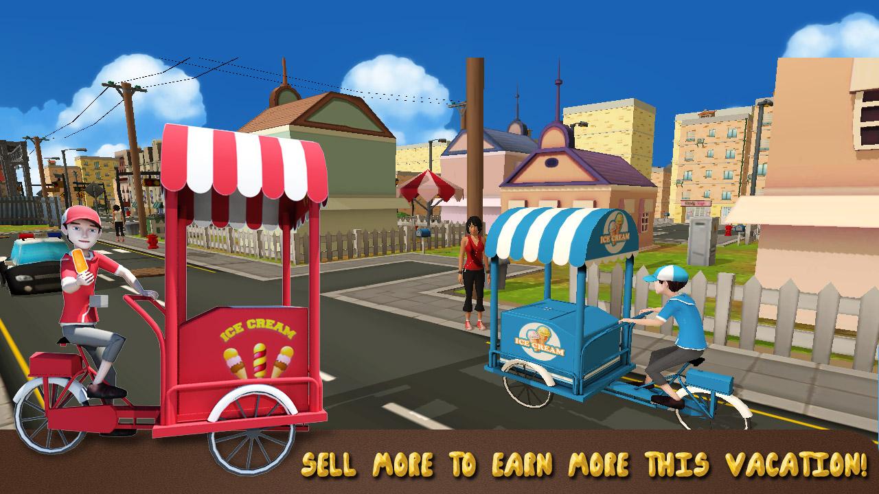 Beach Ice Cream Delivery (Mod Money)