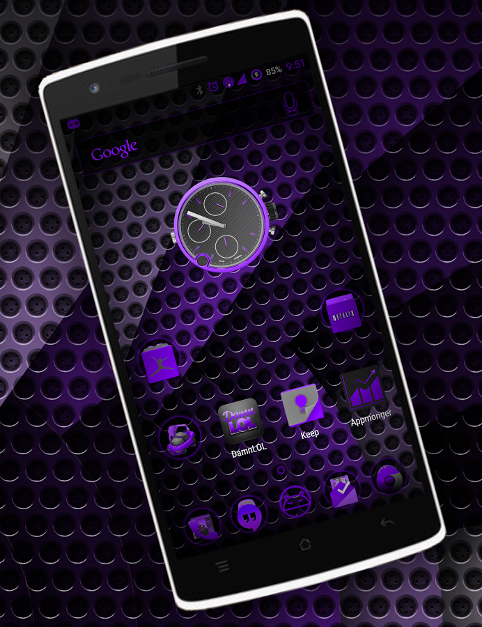 DeepPurple CM11 & CM12 Theme