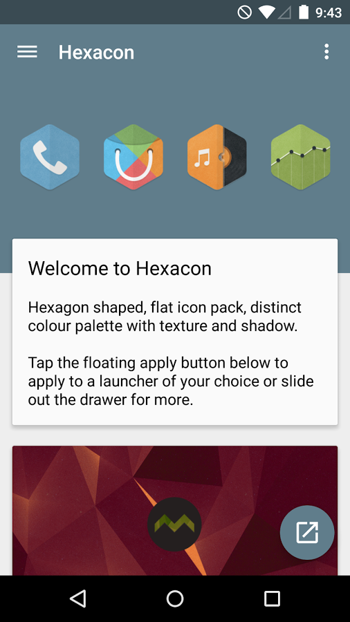 Hexacon - Icon Pack