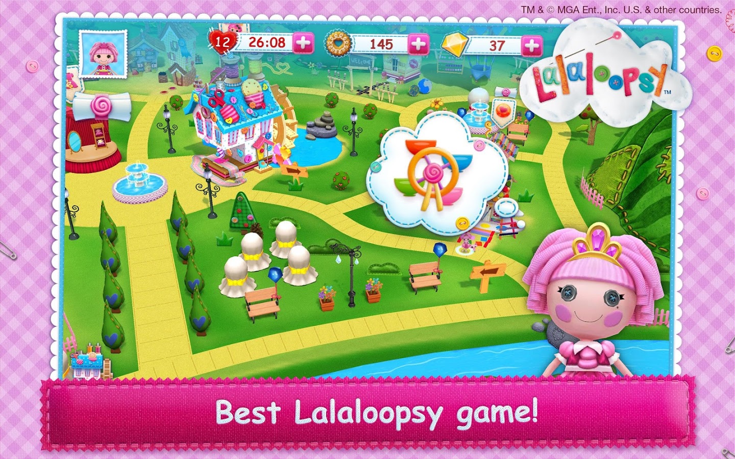 Lalaloopsy 3D doll wonderland