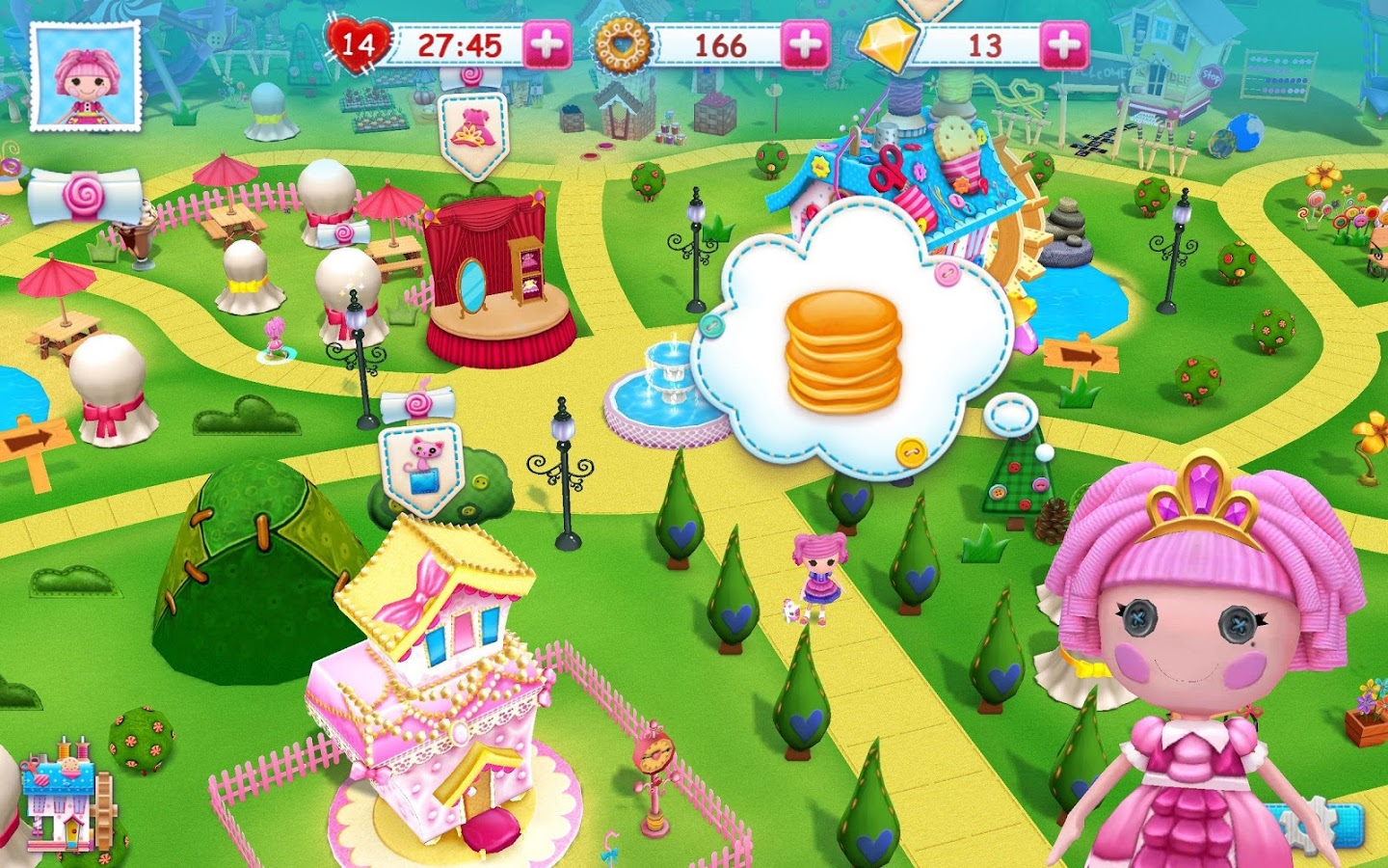 Lalaloopsy 3D doll wonderland