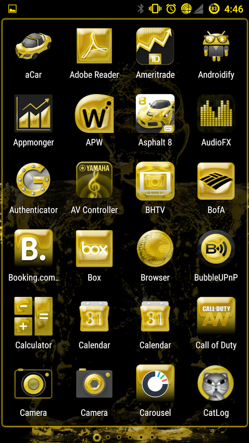 LiquidGold CM11 & CM12 Theme