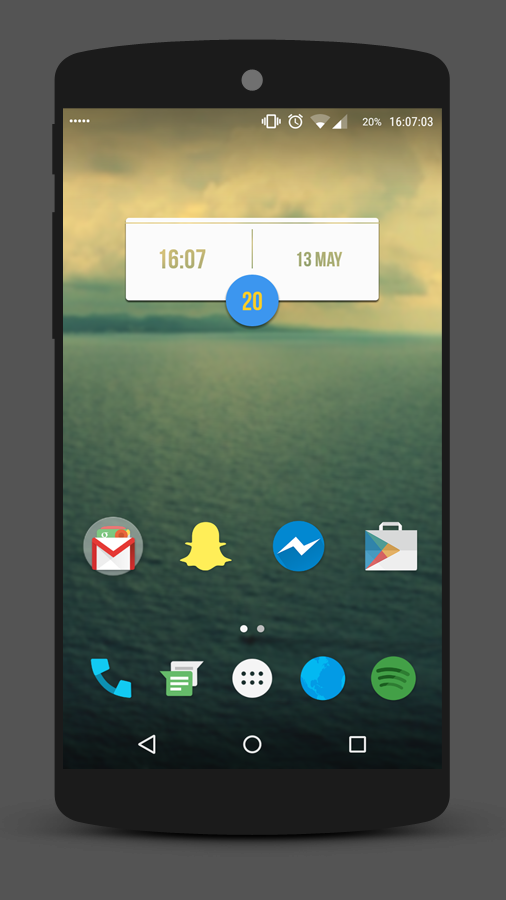 Materialuth Zooper Widget