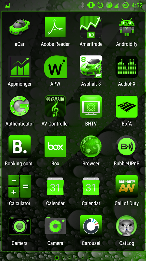 PoisonGreen CM11 & CM12 Theme