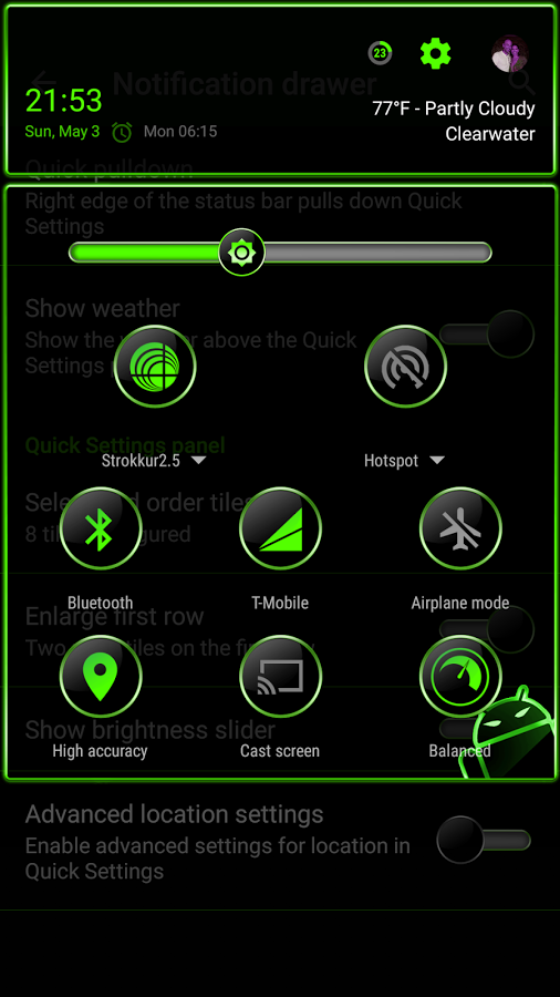 PoisonGreen CM11 & CM12 Theme