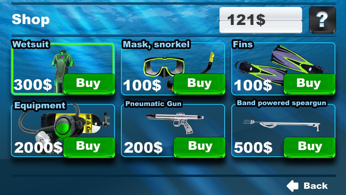 Spearfishing 3D (Mod Money)