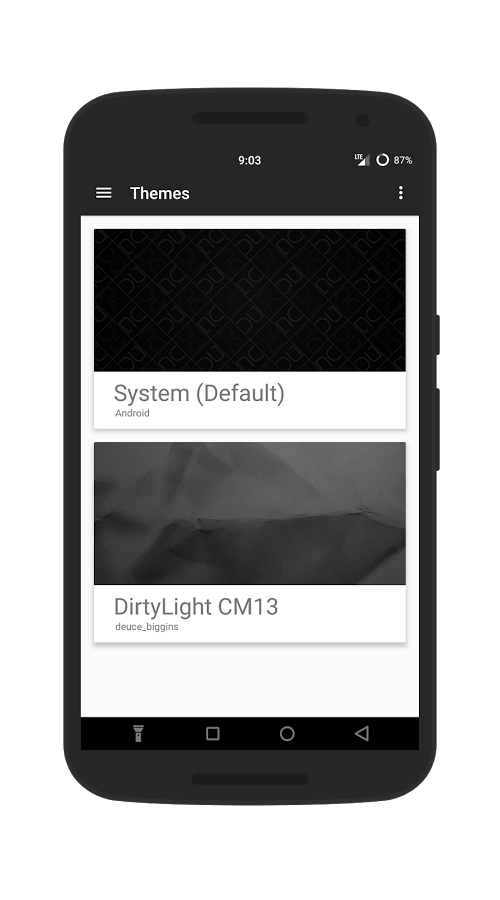 DirtyLight CM13 Theme