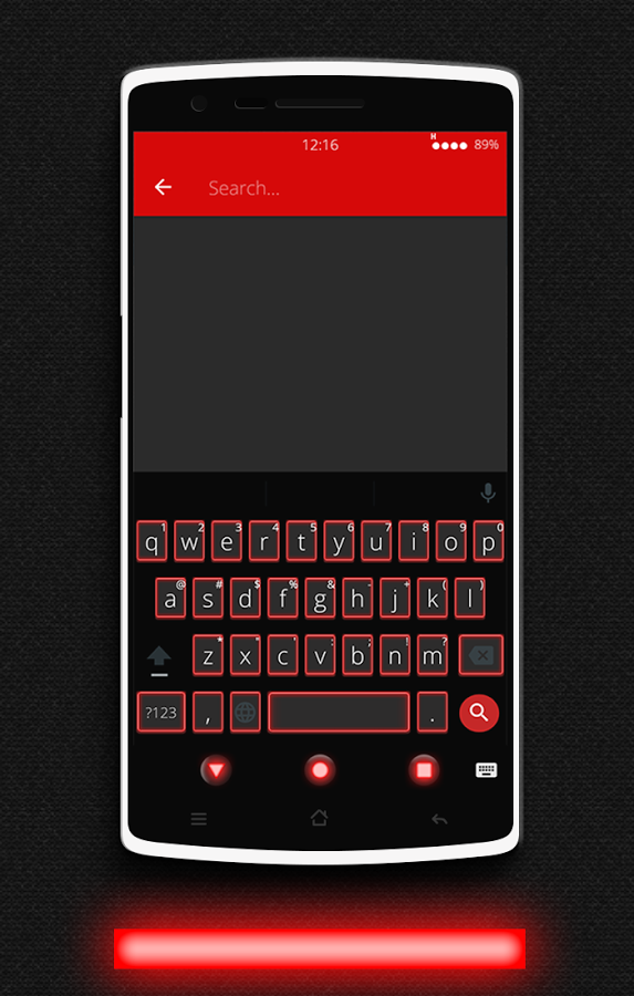 Glow Red CM13 CM12/12.1 Theme