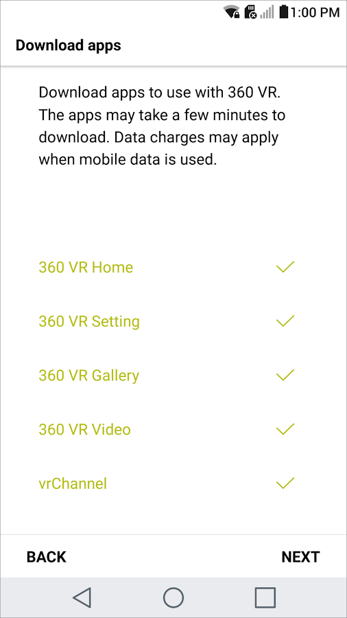 LG 360 VR Manager