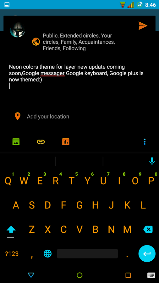 NEON COLORS - Layers Theme