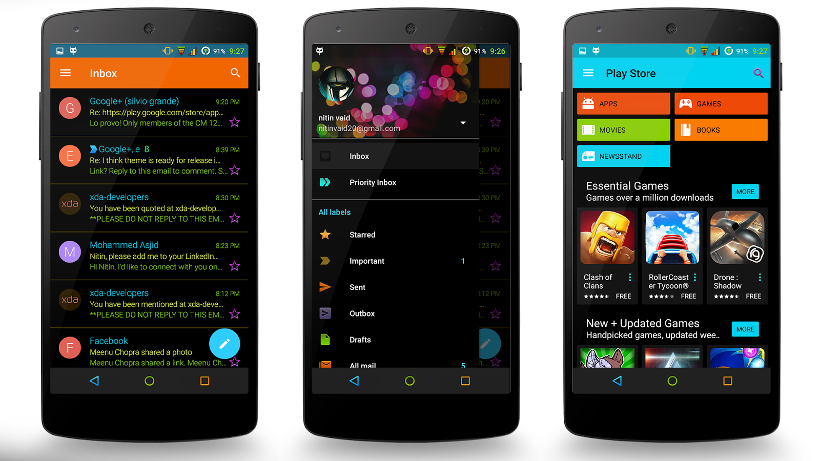 Neon Colors Theme CM 13/12.1