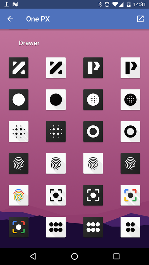 OnePX - Icon Pack