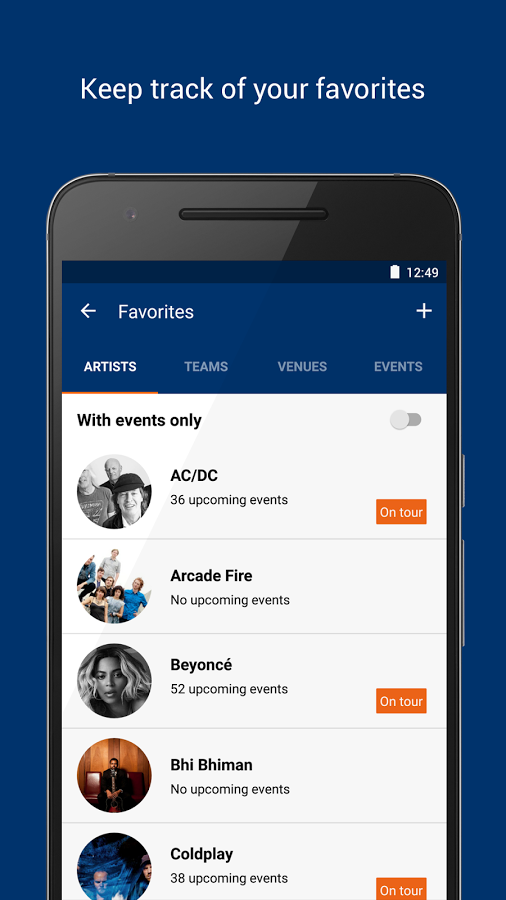 StubHub - Event tickets