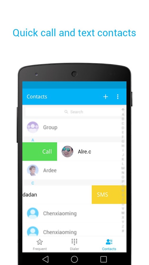 ZERO Dialer & Contacts & Block