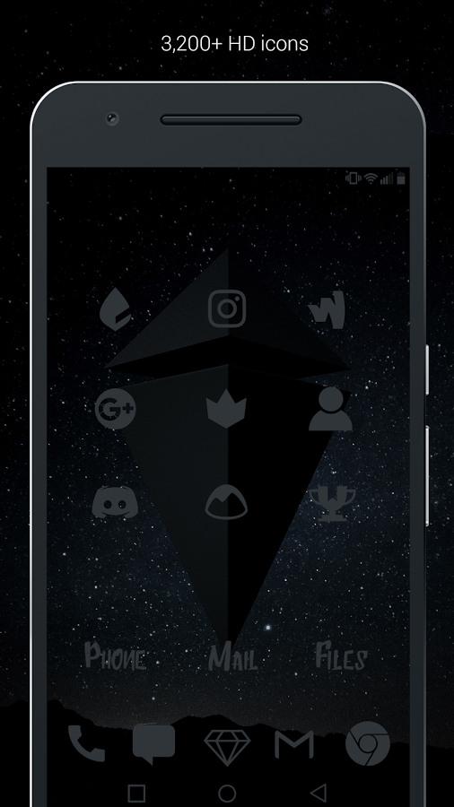 Murdered Out Pro - Dark Icons