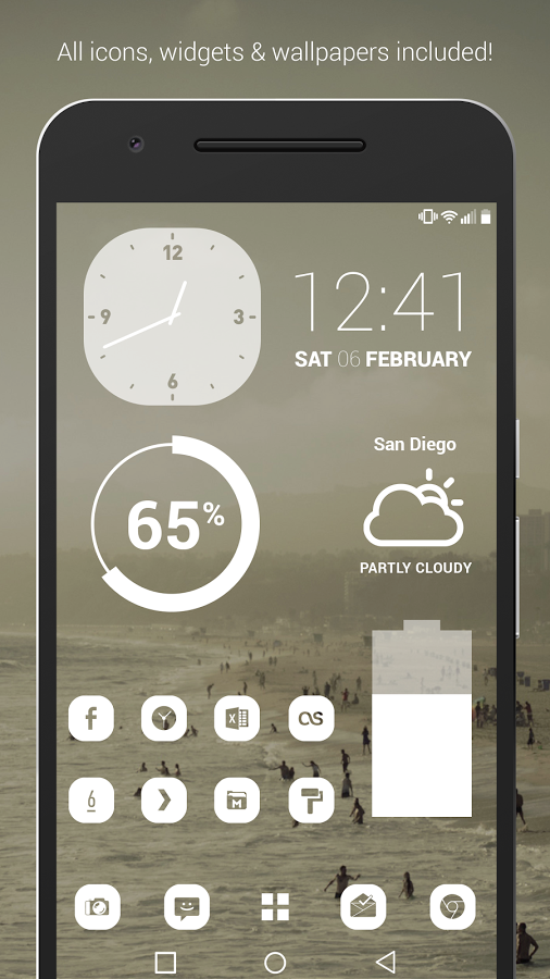 Pasty Pro - White Icon Pack