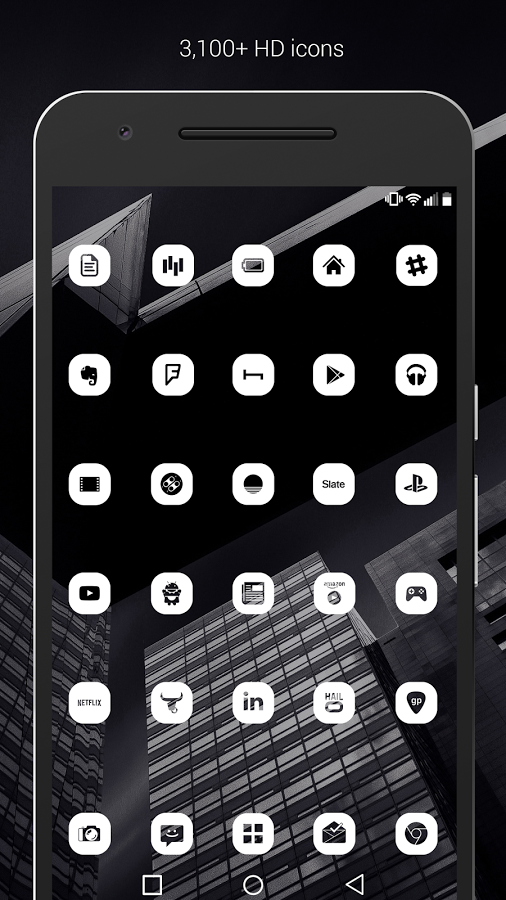 Pasty Pro - White Icon Pack