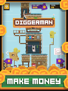 Diggerman - Arcade Gold Mining Simulator (Mod Money)
