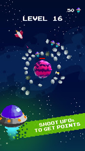 Orbit Rush - Pixel space shooter