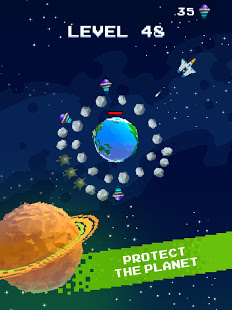 Orbit Rush - Pixel space shooter