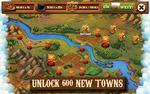 Idle Tycoon: Wild West Clicker (Mod Money)