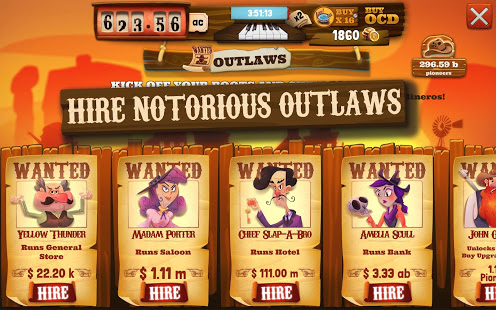 Idle Tycoon: Wild West Clicker (Mod Money)