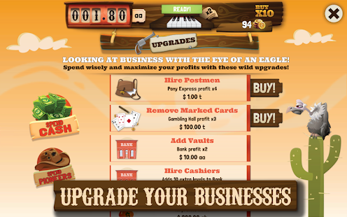 Idle Tycoon: Wild West Clicker (Mod Money)