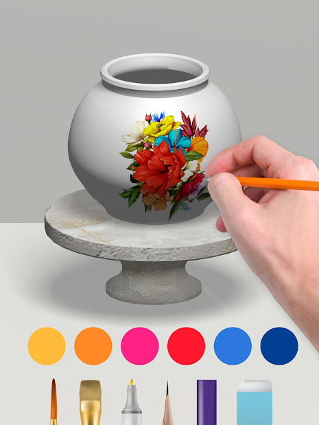 Pottery.ly 3D– Relaxing Ceramic Maker [Unlocked]