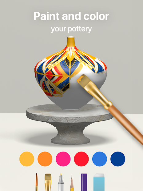 Pottery.ly 3D– Relaxing Ceramic Maker [Unlocked]