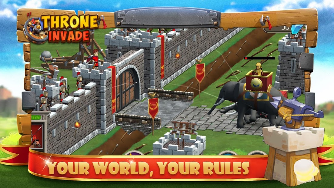 Rise Of Throne:Empire Defense (Mod Money)