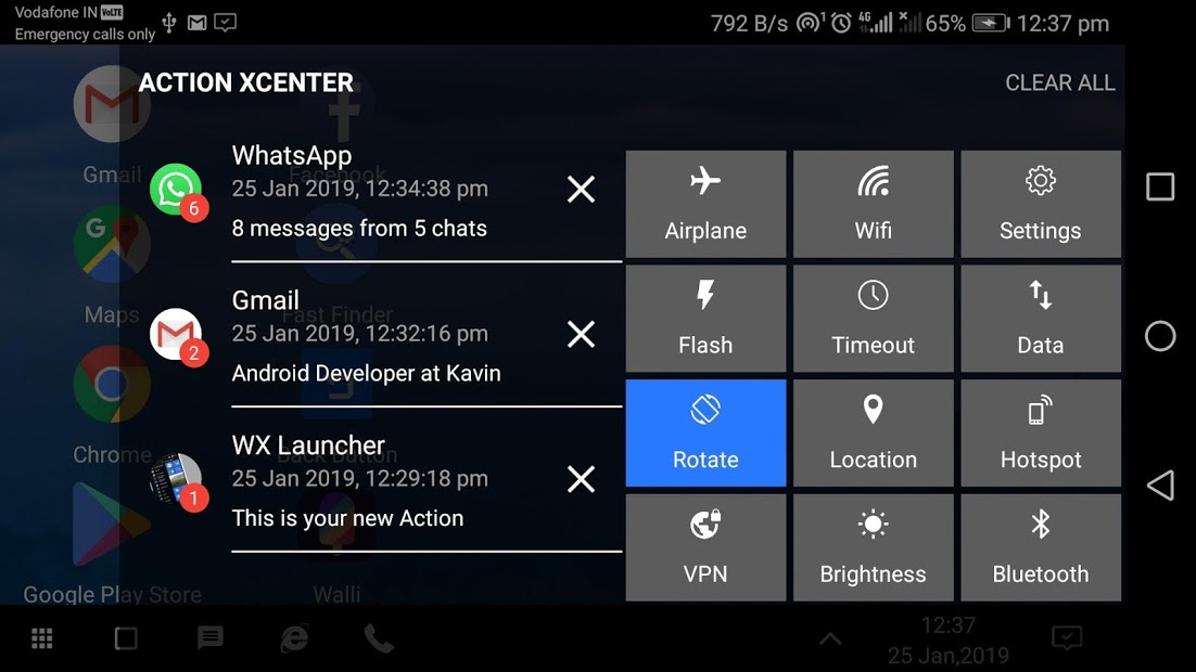 WX Launcher - Windows 10 styled 2019 Launcher