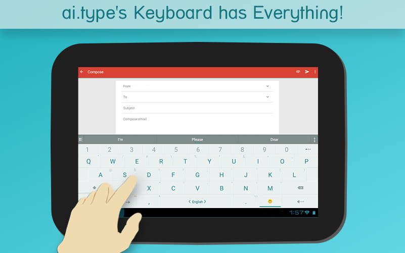 ai.type keyboard Plus + Emoji