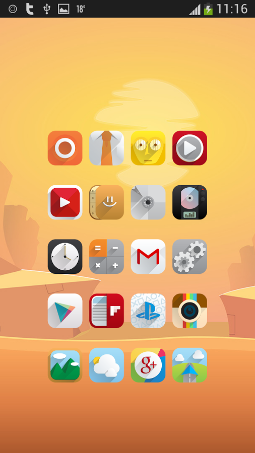 Ambre icons pack