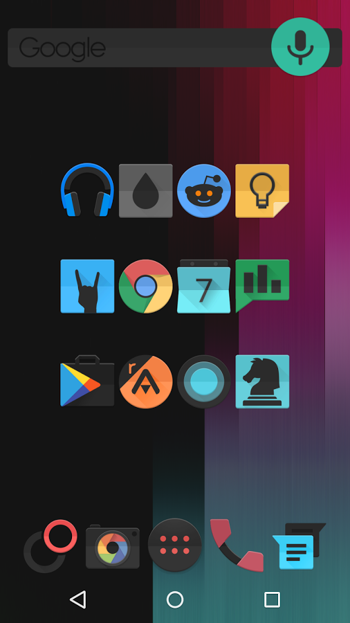 BLACK FLEX - Icon Pack