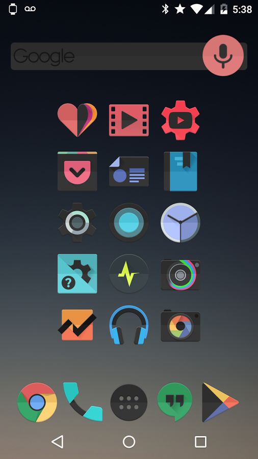 BLACK FLEX - Icon Pack