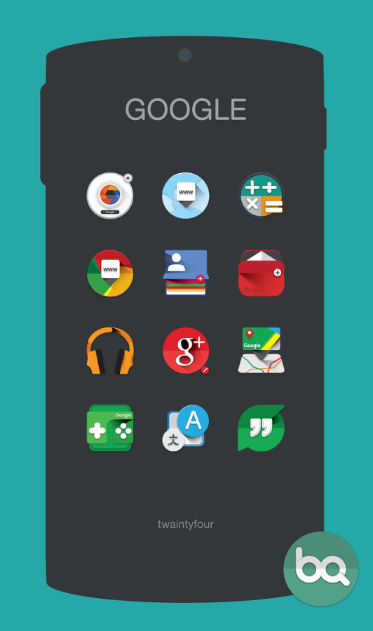 Blacqerial IconPack