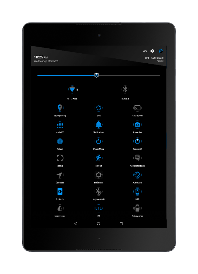 Blu XS CM12 Theme