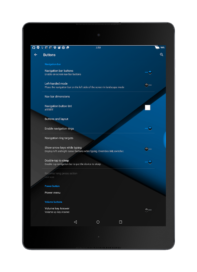 Blu XS CM12 Theme